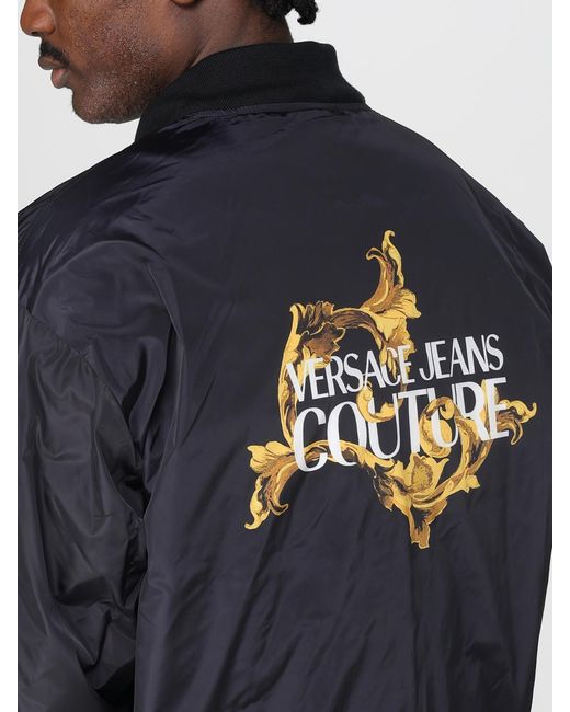 Versace Jeans Couture Black Jacket for men