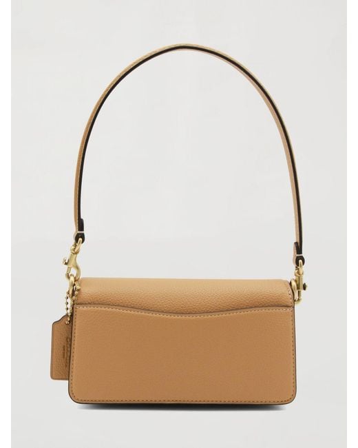 COACH Natural Tabby 20 Grained Leather Bag