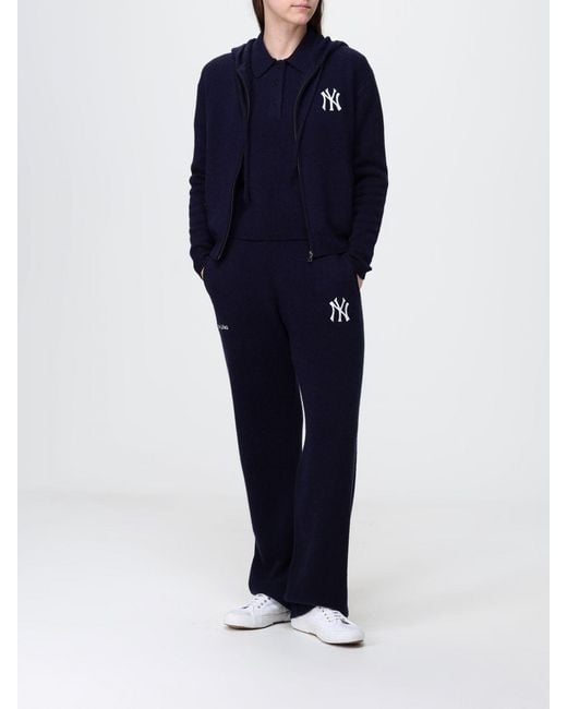 Sporty & Rich Blue Sporty &Amp Rich Knitted Trousers