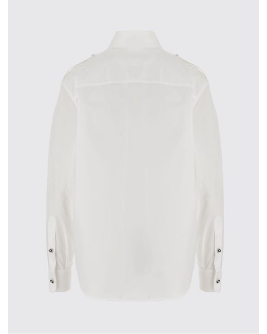 Versace White Cotton Shirt