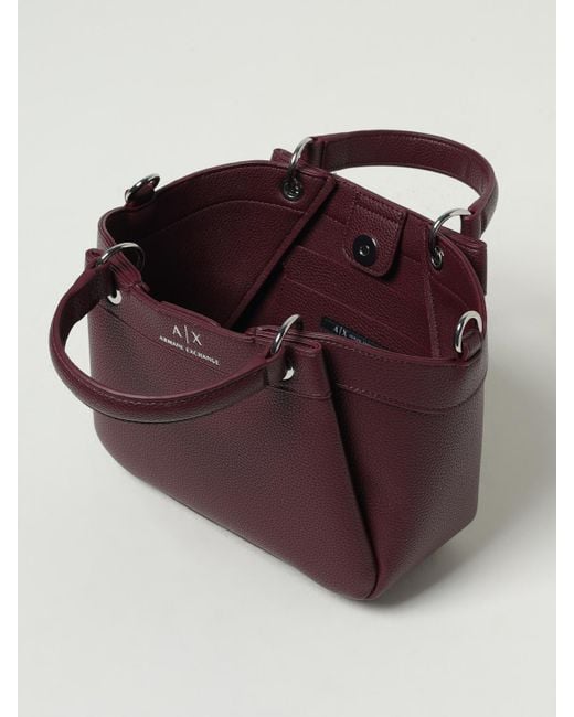 ARMANI EXCHANGE Purple Shoulder Bag