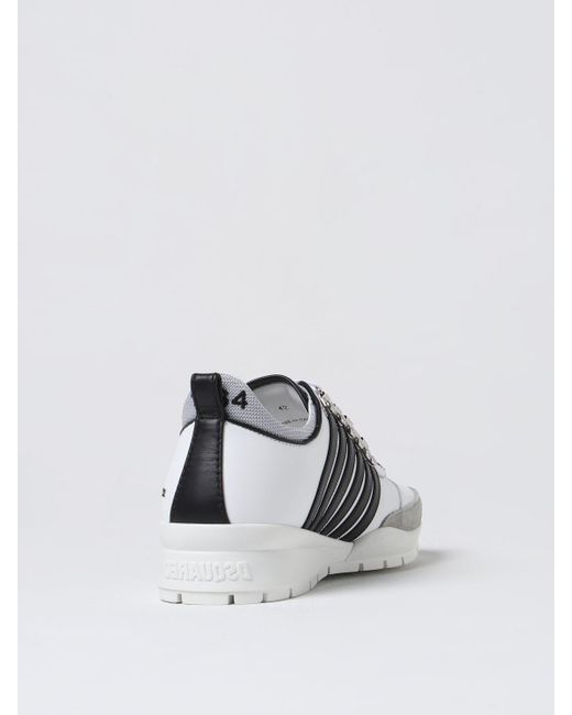 Sneakers Legendary in pelle di DSquared² in White da Uomo