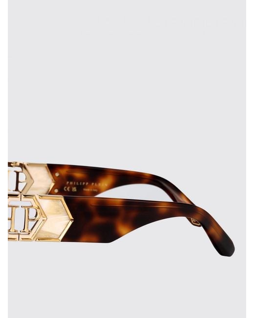 Philipp Plein Brown Sunglasses