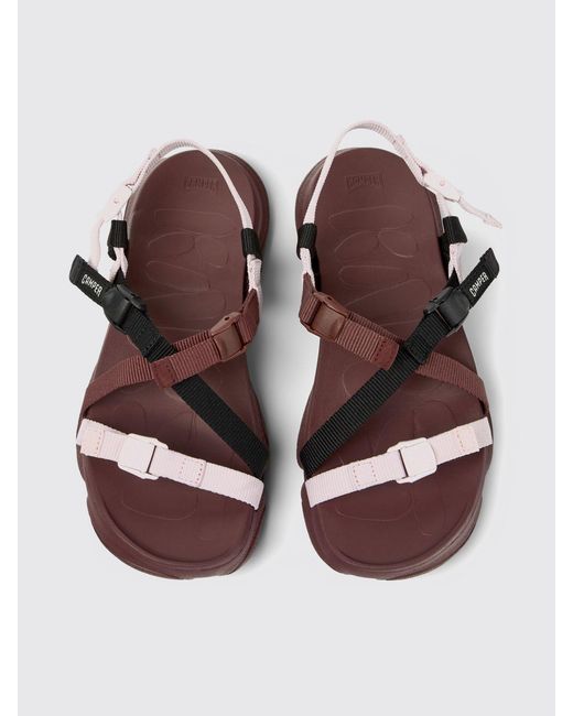 Camper Multicolor Karst Recycled Fabric Sandal