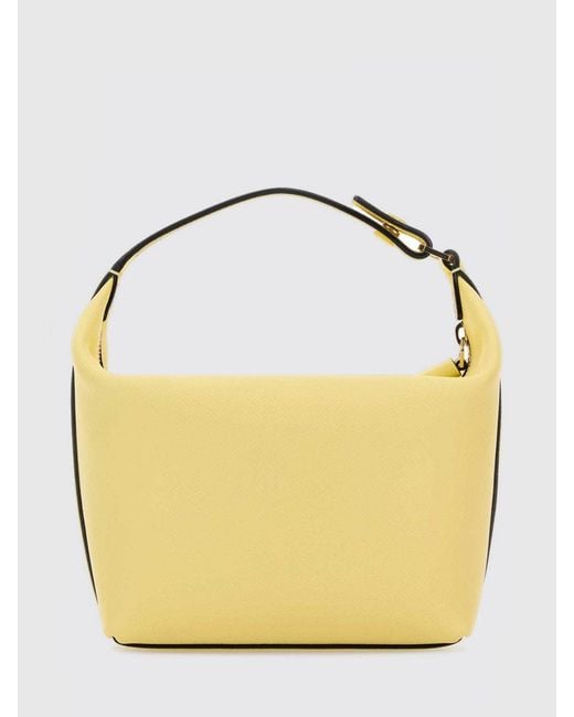 Borsa Mochi di Valextra in Yellow