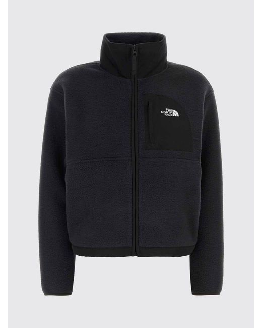 The North Face Black Yumiori Off-Peak High-Neck Fleece Jacket With Contrast Logo
