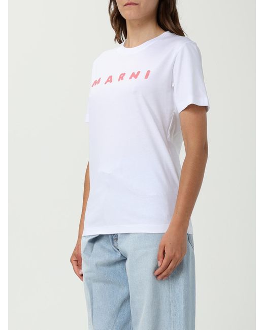Camiseta Mujer Marni de color White