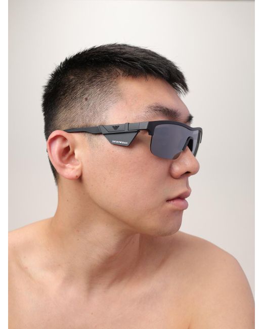 Emporio Armani White Sunglasses for men