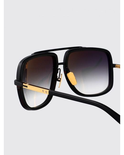 Dita Eyewear Black Mach-One Aviator Sunglasses for men