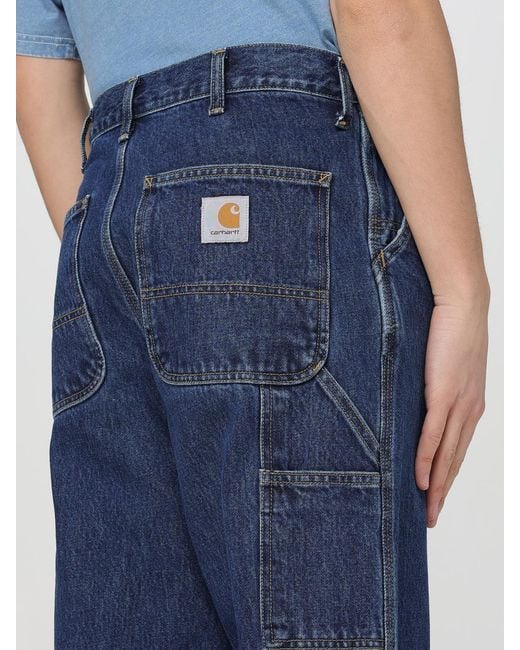 Carhartt Blue Chase Pant Regular Fit Jeans for men