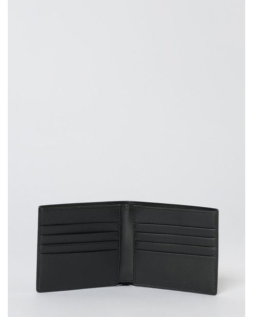 Michael Kors White Hammered Leather Wallet for men