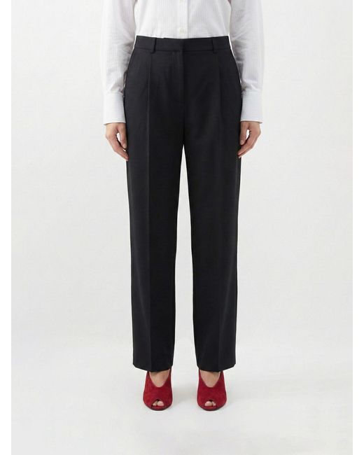 Totême  Black Classic Trousers