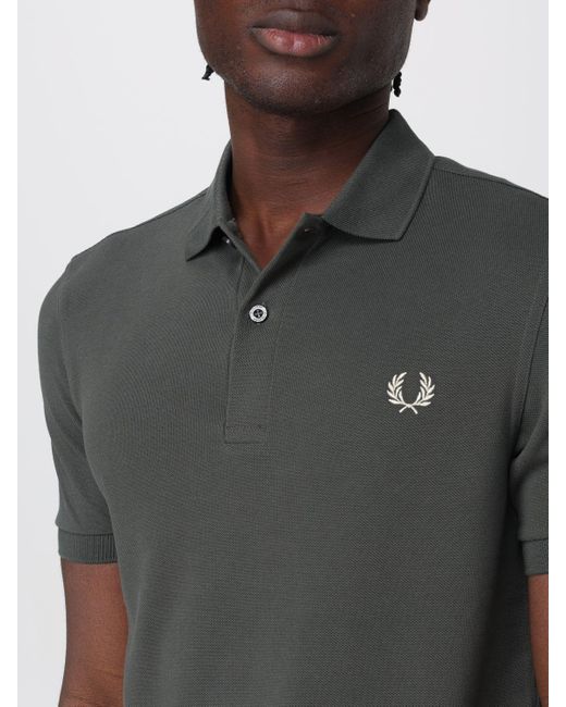 Fred Perry Gray Polo Shirt for men