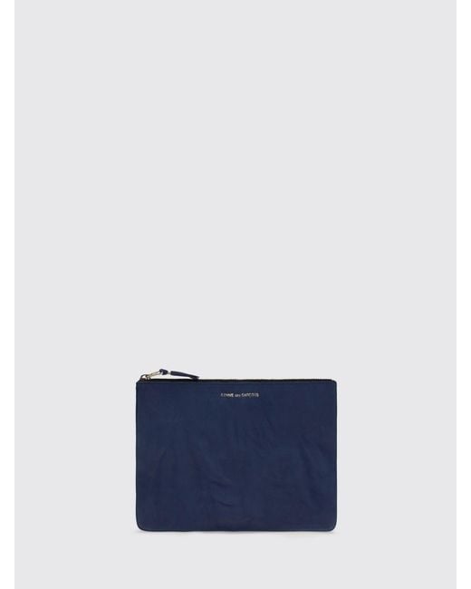 Comme des Garçons Blue Wallet for men