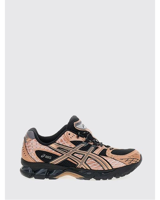 Asics White Gel-Nimbus 10.1 Mesh And Rubber Sneakers