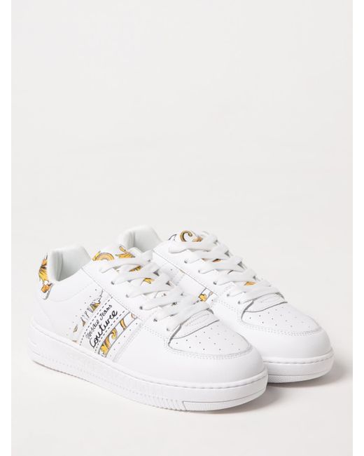 Versace Jeans Couture White Sneakers