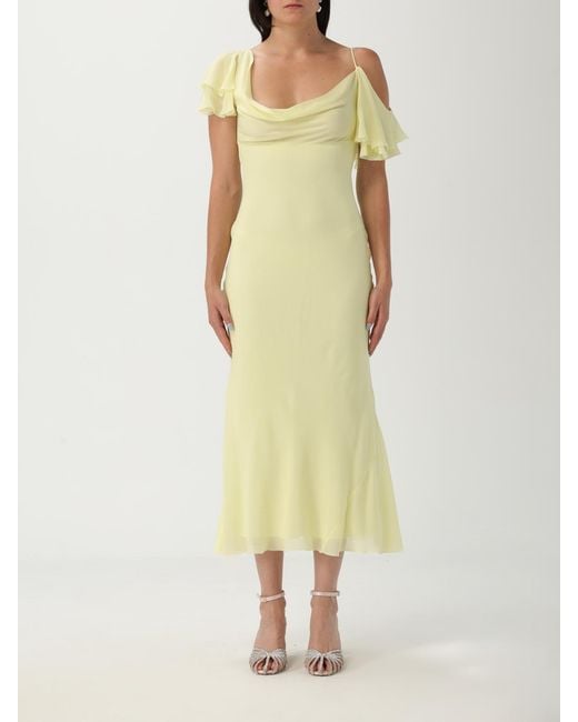 Self-Portrait Yellow Dress