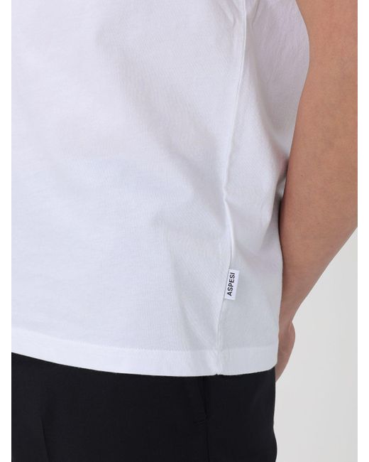 T-shirt Aspesi pour homme en coloris White