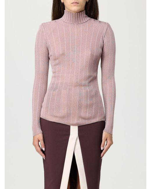 Maglia A Dolcevita di Elisabetta Franchi in Pink
