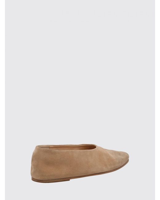Marsèll Natural Coltellaccio Suede Ballerinas