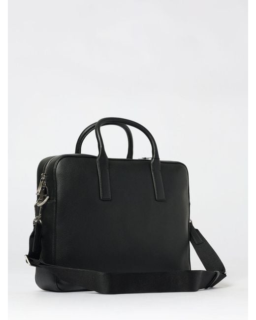Calvin Klein Black Raised Commuter Laptop Bag for men