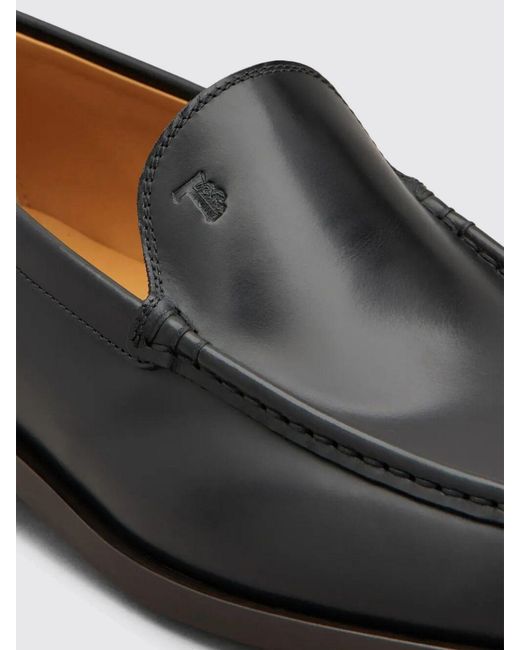 Tod's White Leather Loafers for men