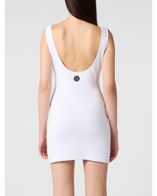 Philipp Plein White Dress