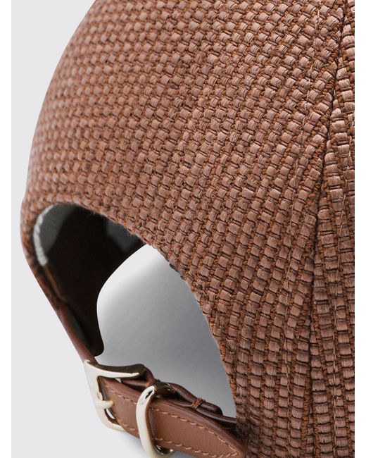 Cappello Da Baseball di Max Mara in Brown