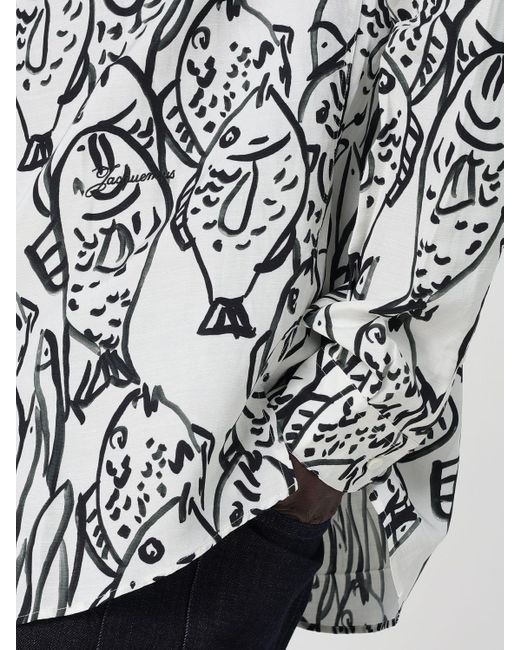 Jacquemus White Sweater for men