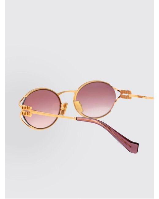 Occhiali Da Sole Donna di Miu Miu in Pink