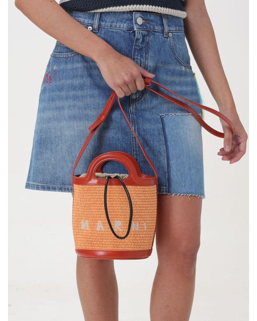 Marni Orange Mini Bag