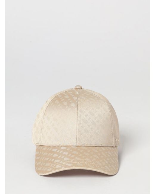Boss Natural Polyester Baseball Cap With All-Over Jacquard Logo