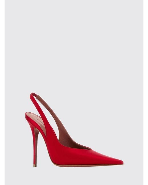 AMINA MUADDI Red High Heel Shoes