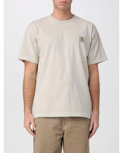 T-Shirt Homme Carhartt pour homme en coloris Natural