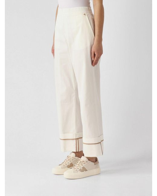 Herno White Pants