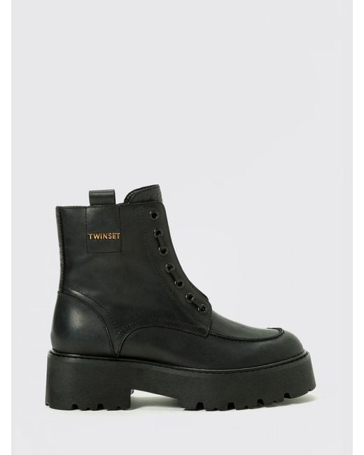 Twinset Black Shoes