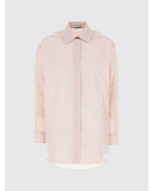 Jil Sander Pink Cotton Shirt