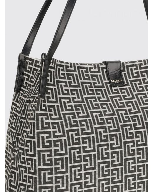 Borsa Release di Balmain in Black