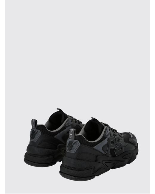 Philipp Plein Black Sneakers for men