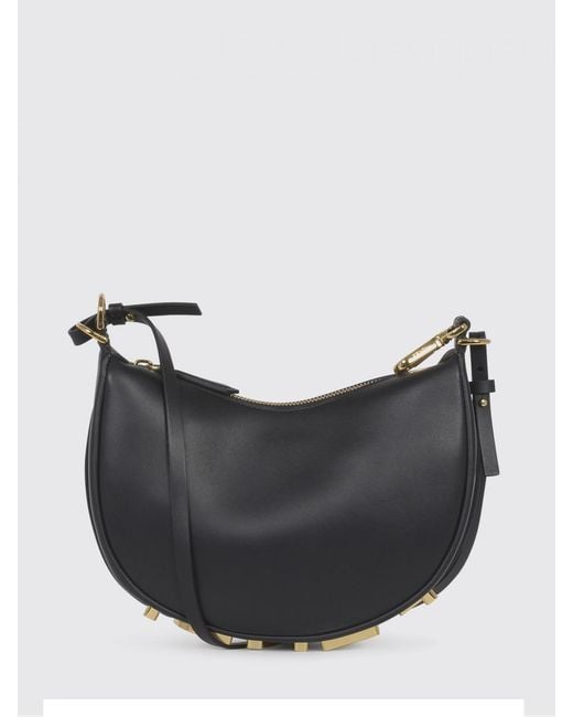 Fendi Gray Graphy Mini Shoulder Bag