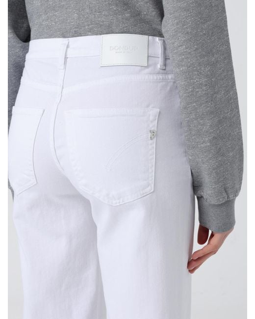 Dondup White Jeans