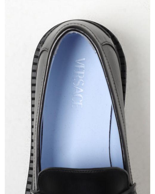Versace Black Shoes for men