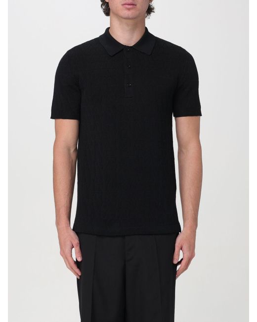 Valentino Black Polo Shirt for men