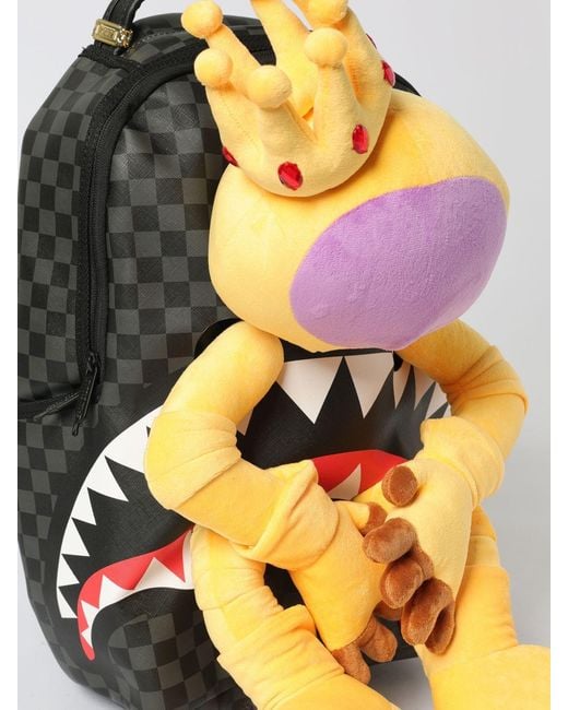 Sprayground Yellow Backpack for men