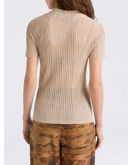 Momoní Natural MomonÌ Lurex Viscose Blend Sweater