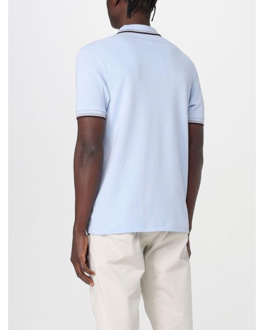 Fred Perry Blue Polo Shirt for men