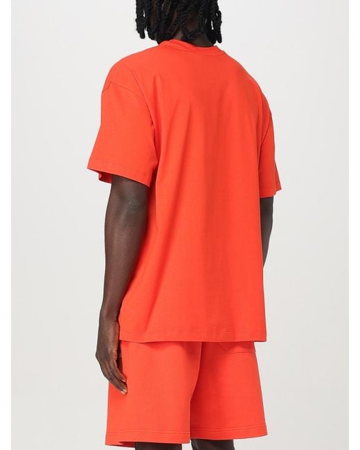 Camiseta Hombre MSGM de hombre de color Orange