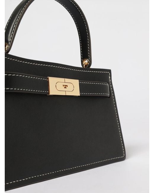 Tory Burch Black Mini Lee Radziwill Bag