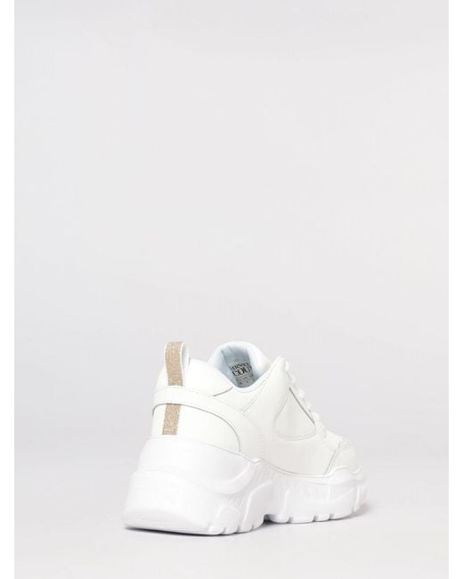 Versace Jeans Couture White Leather Sneakers