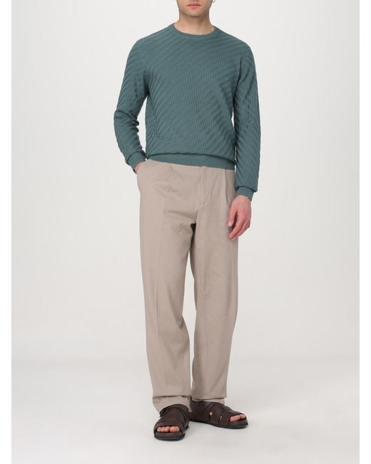 Emporio Armani Blue Sweater for men